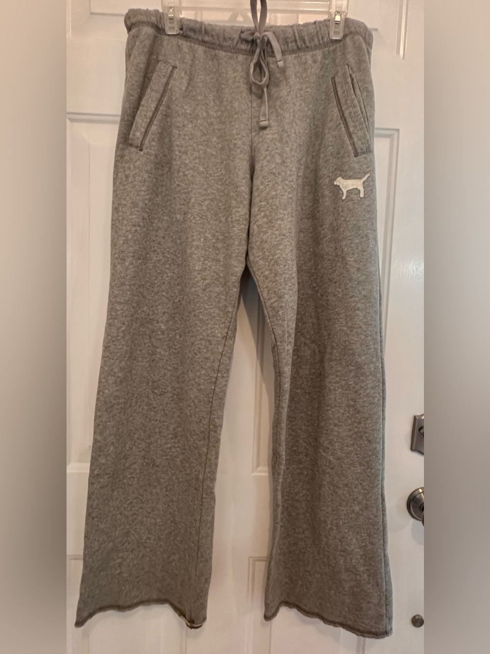 Victoria's Secret PINK Campus Fleece Pants Sz M